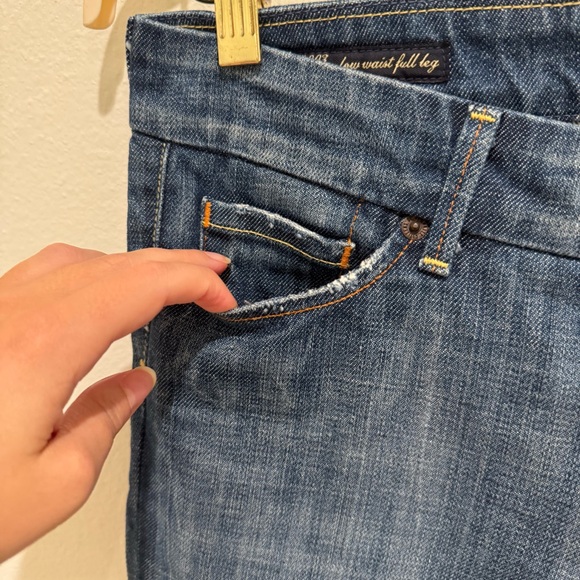 Citizens Of Humanity Faye Dark Blue Boot Cut Jeans - Picture 5 of 13